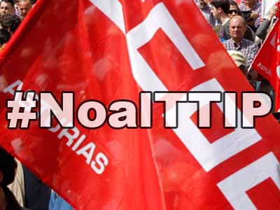 CONTRA EL TTIP. EN DEFENSA DE LOS DERECHOS LABORALES.